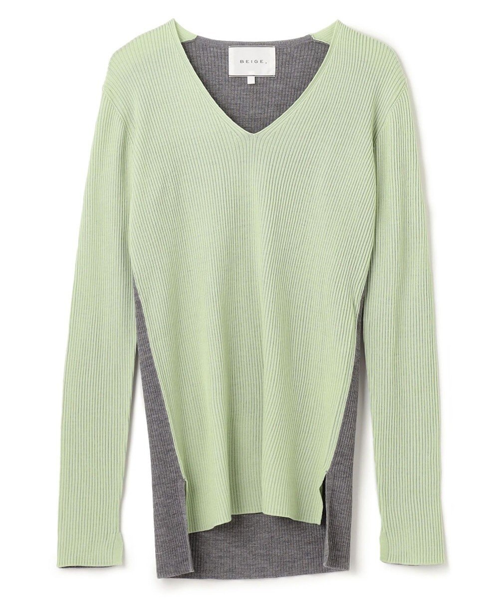 BEIGE， LA MONNAIE / Vネックニット 