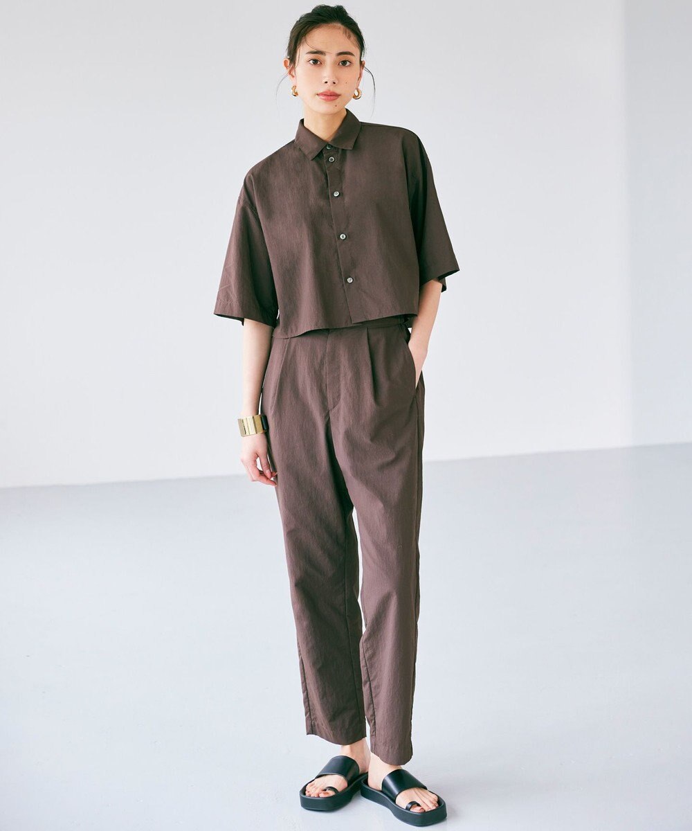 NAVE 【ReNAVE　撥水機能・UVカット・透湿・接触冷感・洗える】ナイロンタスランパンツ 