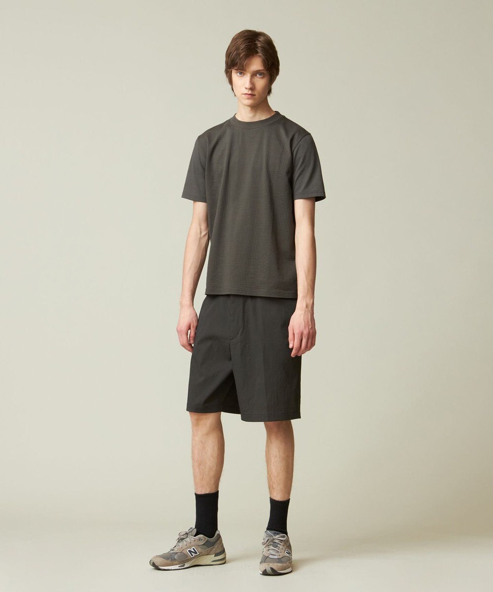 J.PRESS MEN 【ビジネス対応】【吸湿速乾】【J.PRESS PREMIUM JERSEY】 シアサッカー Tシャツ 