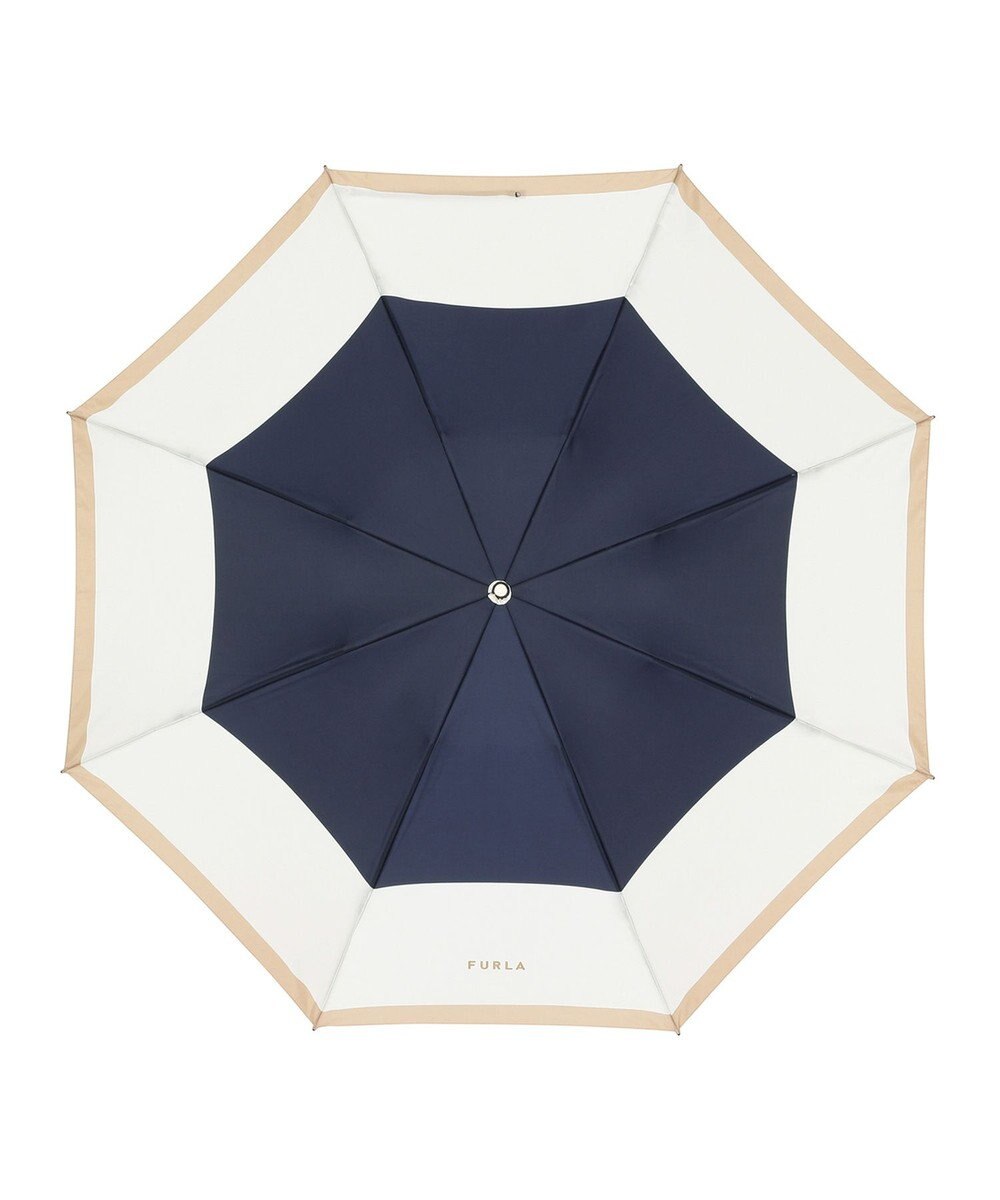 MOONBAT FURLA 【日本製】折りたたみ傘 カラーボーダー 