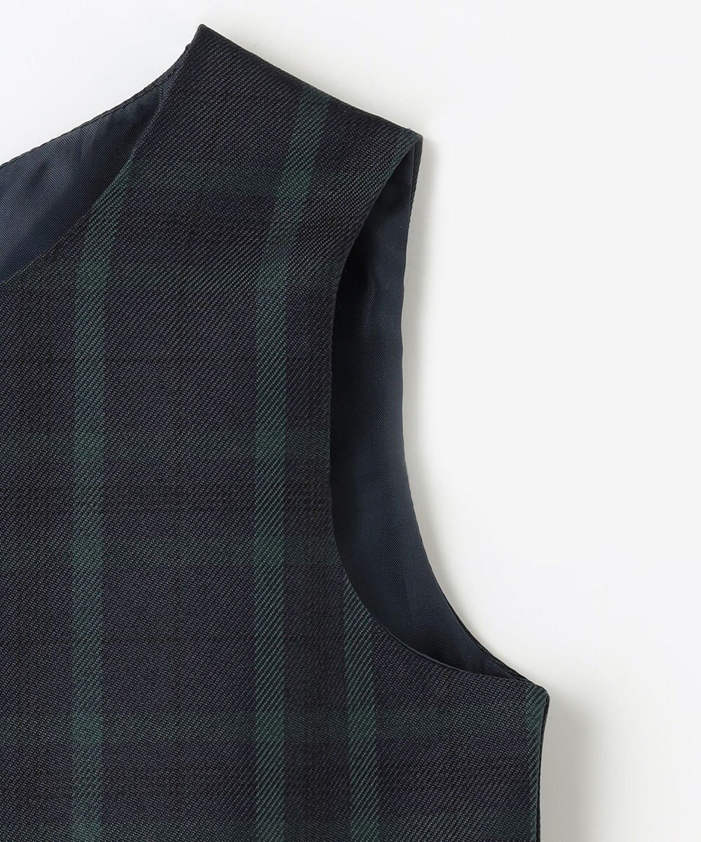 ANY KIDS チェックジャンパースカート 