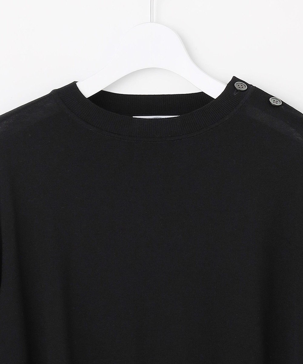 J.PRESS LADIES SILKY WOOL クルーネック ニット 