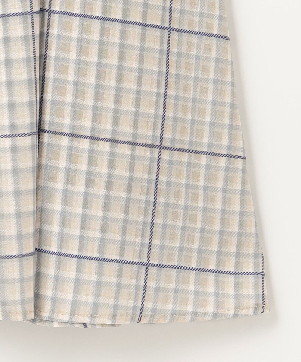 組曲 【洗える】シアーチェック スカート 