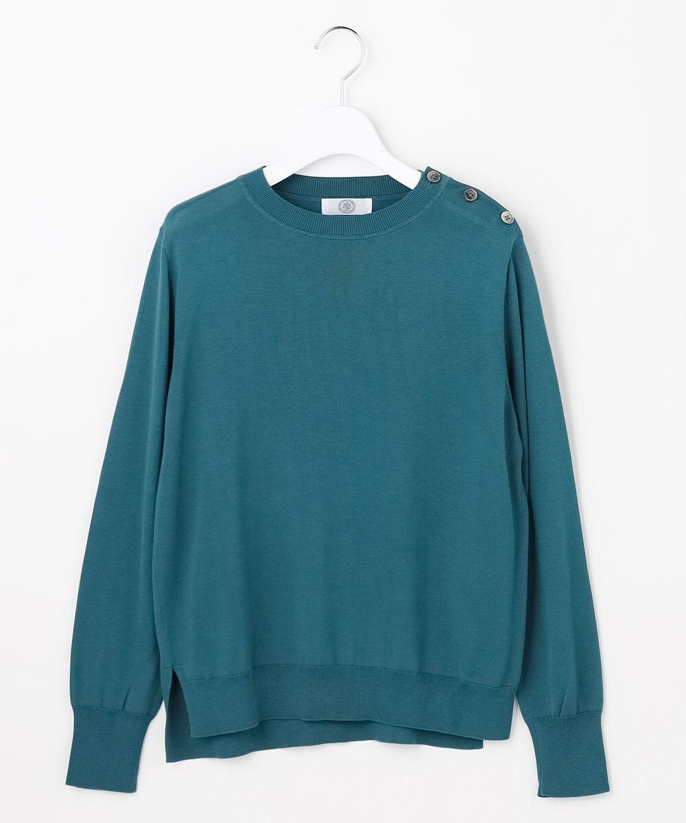 J.PRESS LADIES SILKY WOOL クルーネック ニット 