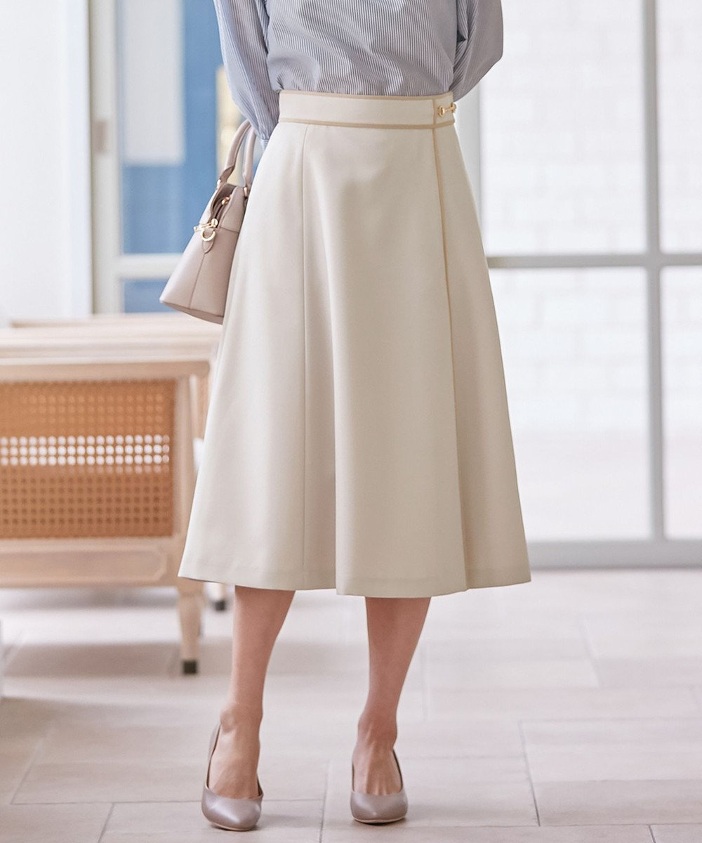 洗える】ビットポイントフレア スカート / any SiS | ファッション通販