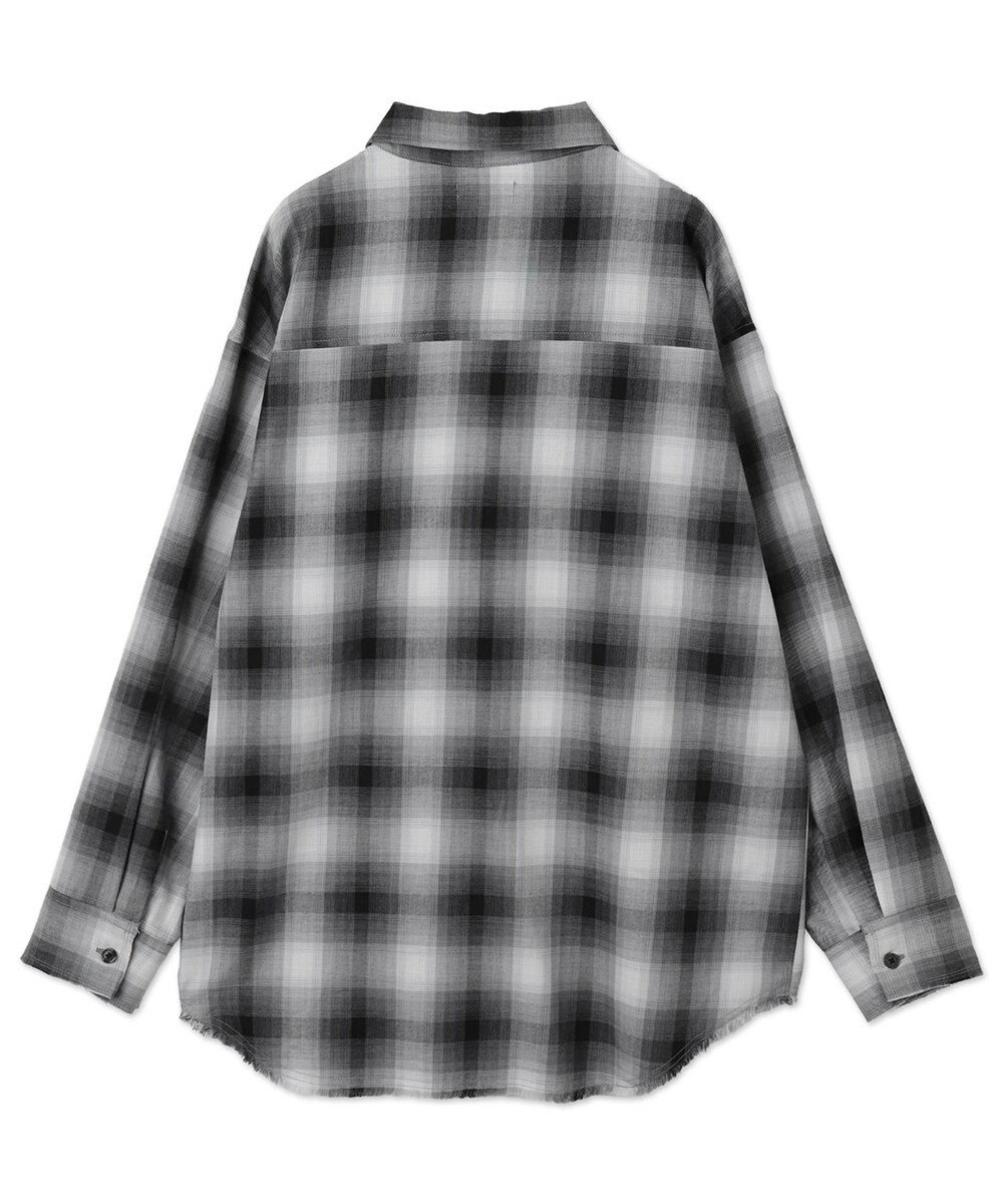 WEGO チェックBIGシャツ 