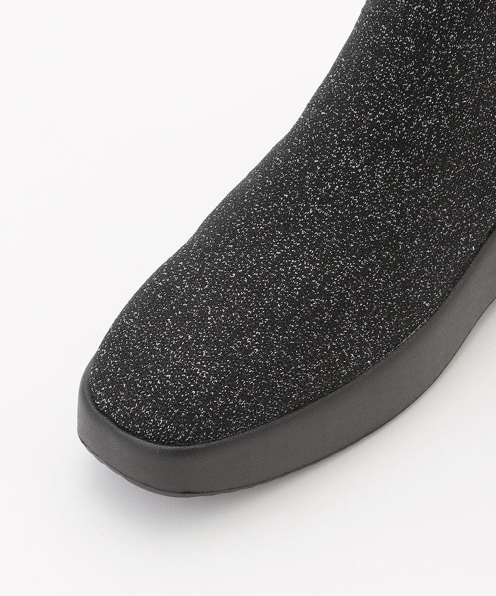 steppi 【防水/洗える】プラットフォーム ストレッチブーツ 