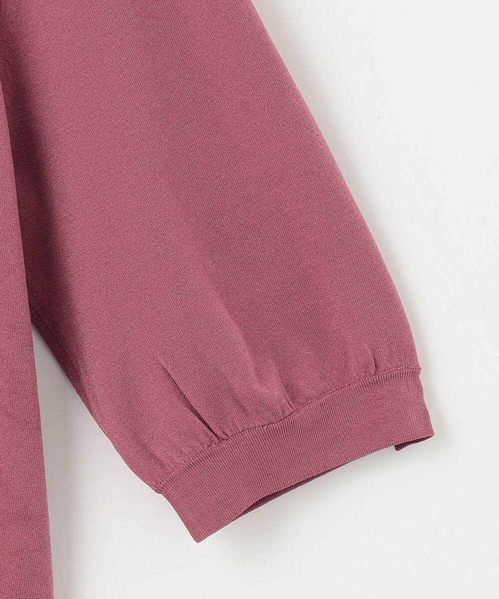 J.PRESS LADIES L 【洗える】レーヨンエリートストレッチ ギャザースリーブ ニット 