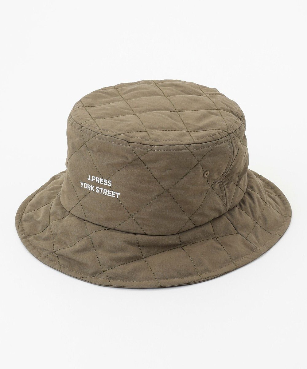 J.PRESS YORK STREET 【UNISEX】ロゴ刺繍バケットハット 