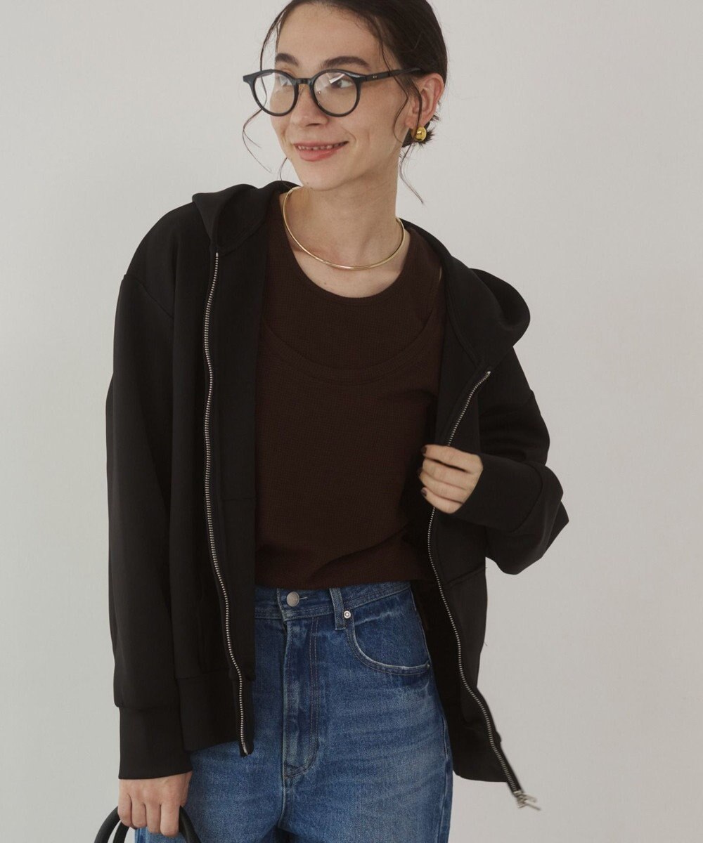 WEGO 【ANGIE VINTAGE】ダンボール ダブルジップパーカー フーディー 