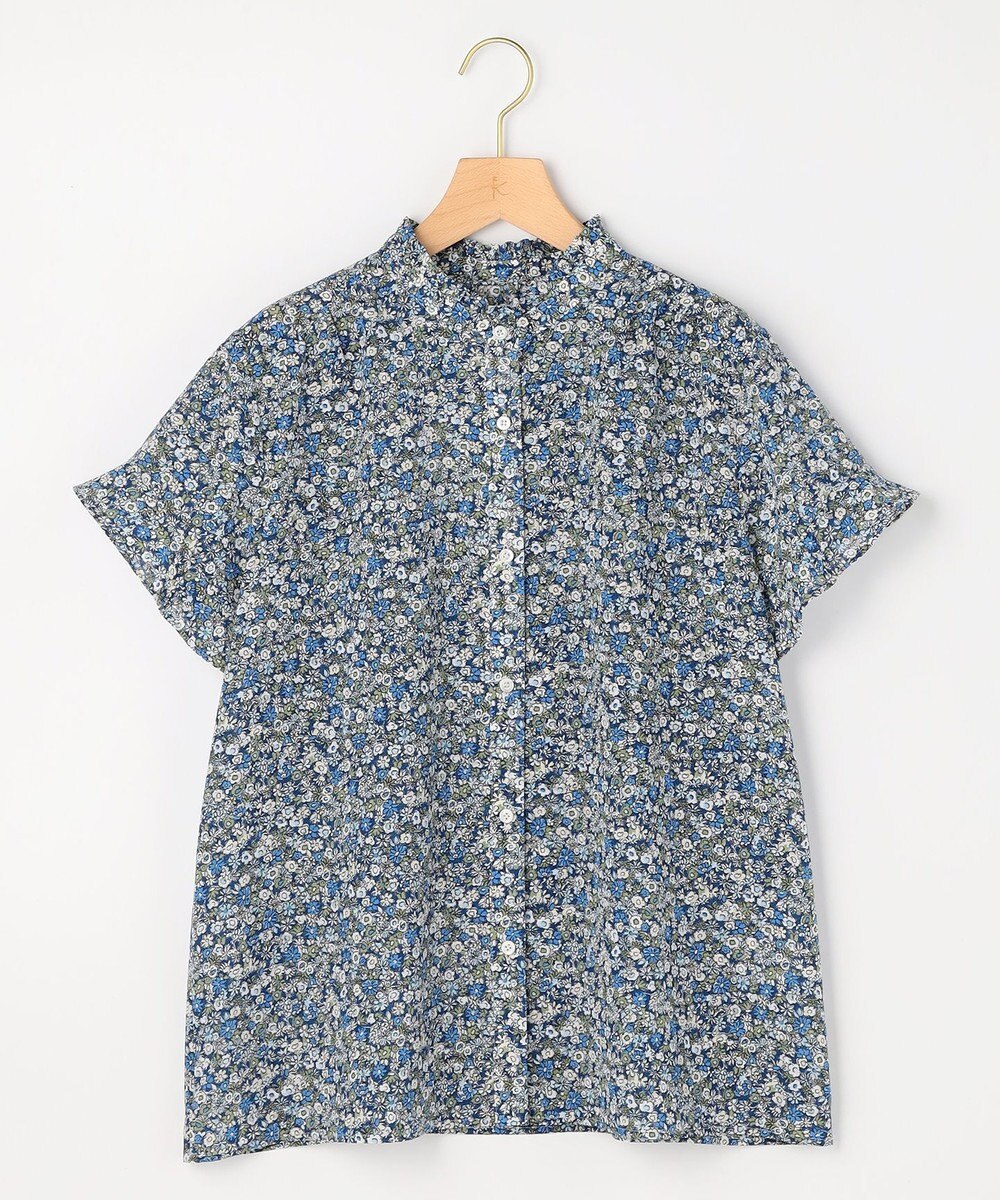 組曲 【先行予約】フラワーガーデンプリント ブラウス 