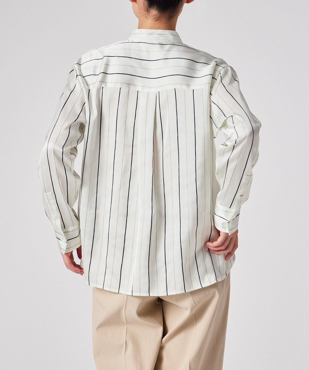 Paul Smith サテンストライプ ブラウス 