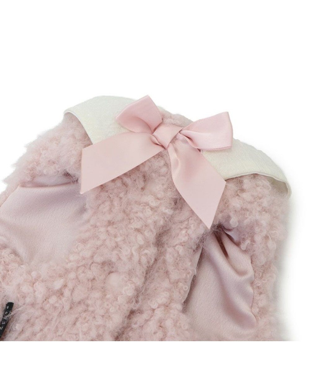 PET PARADISE cherircouture メニーリボンファーベスト 《ピンク》 小型犬 