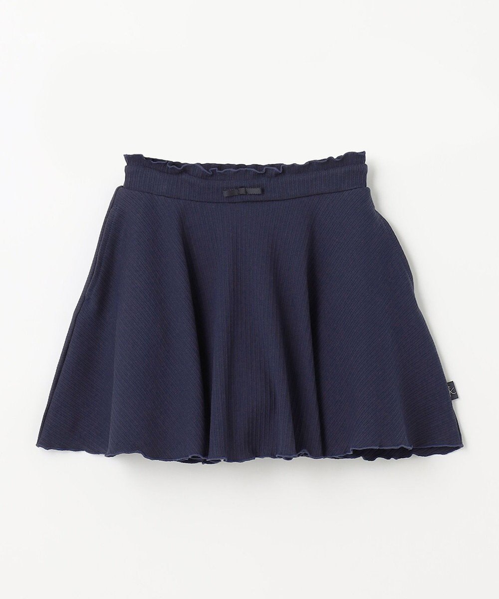 組曲 KIDS 【インパンツ付き】【110-140cm】フレアテレコ スカート 