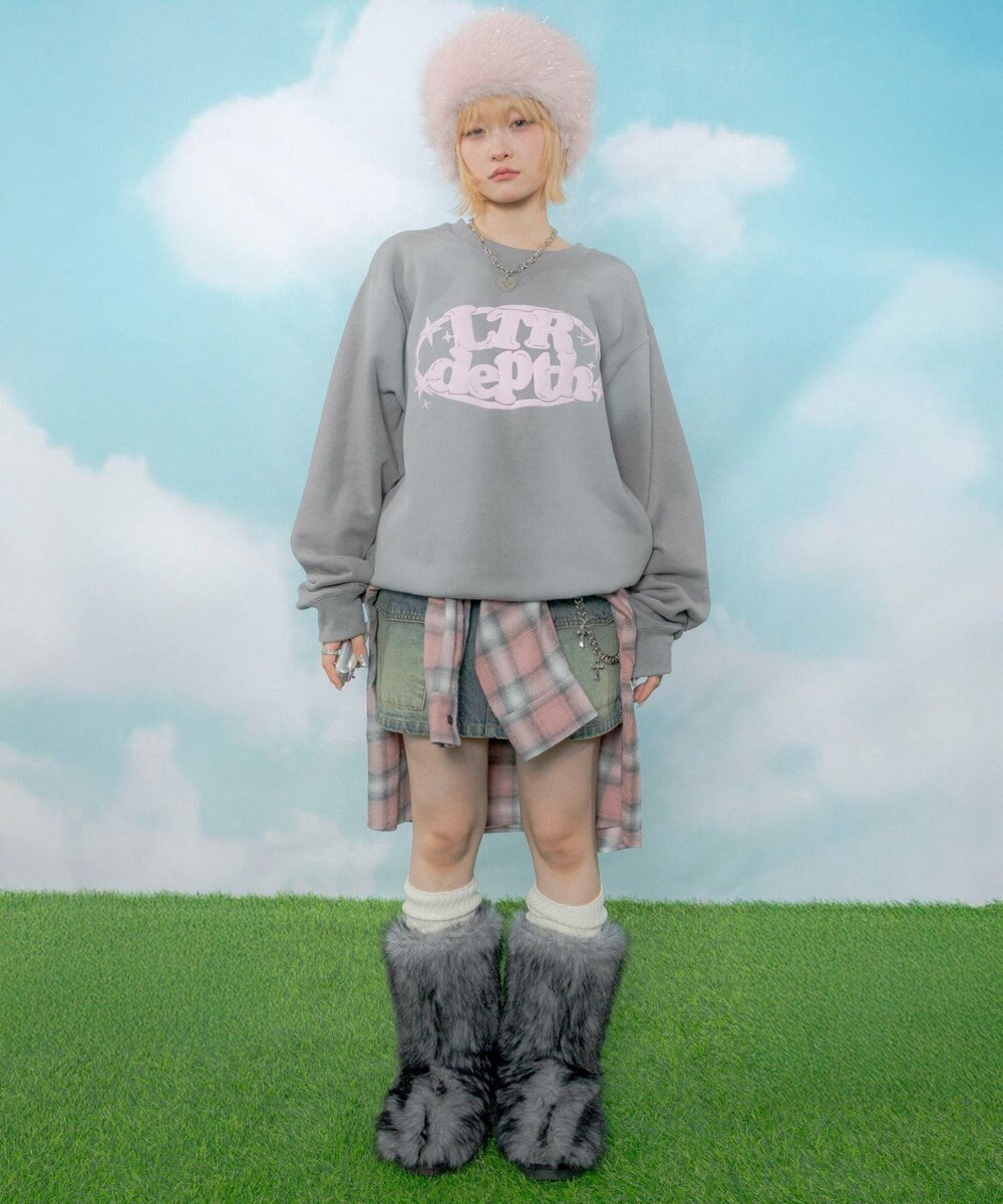 WEGO 【ユニセックス着用ITEM】サークルロゴプルオーバー 