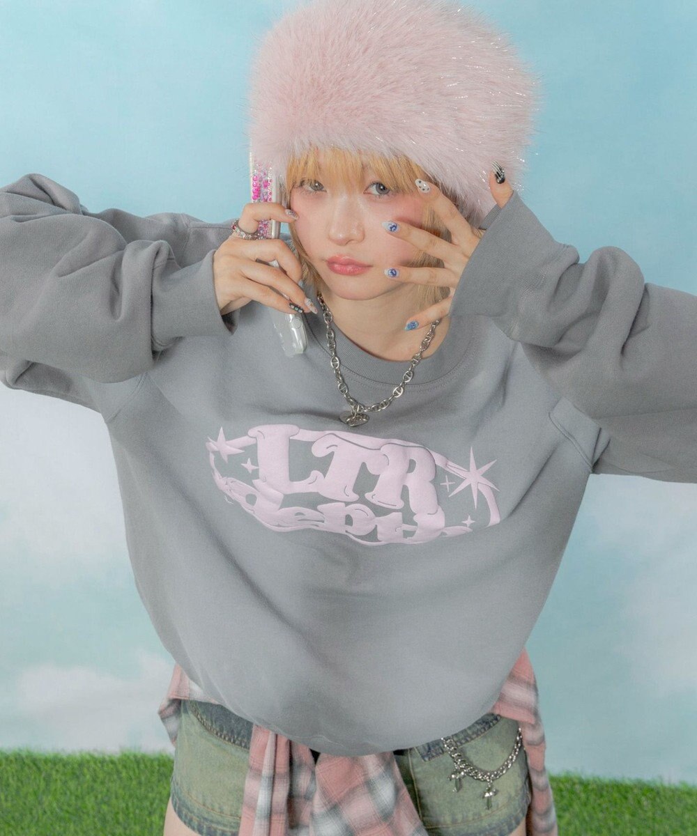 WEGO 【ユニセックス着用ITEM】サークルロゴプルオーバー 