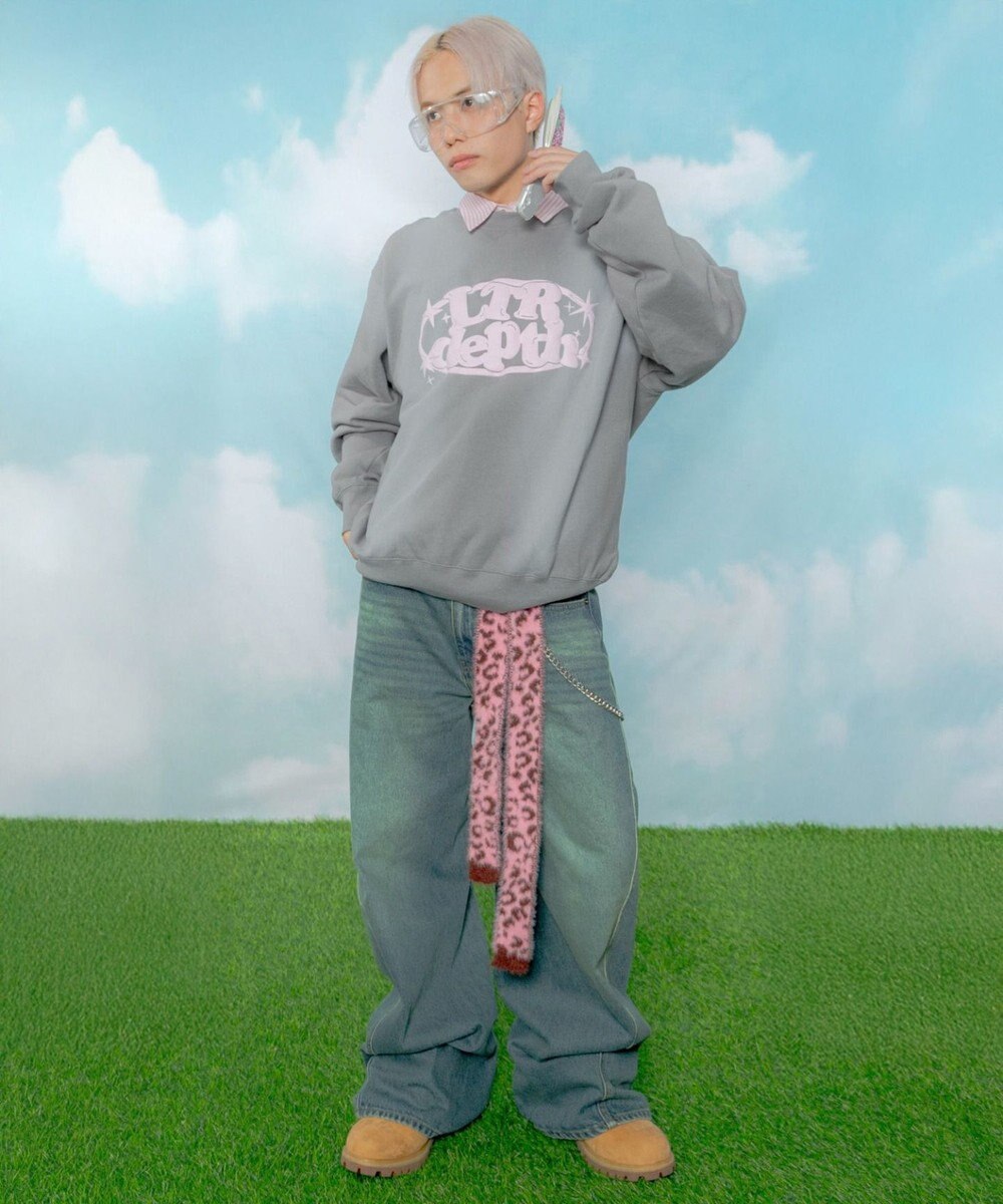 WEGO 【ユニセックス着用ITEM】サークルロゴプルオーバー 