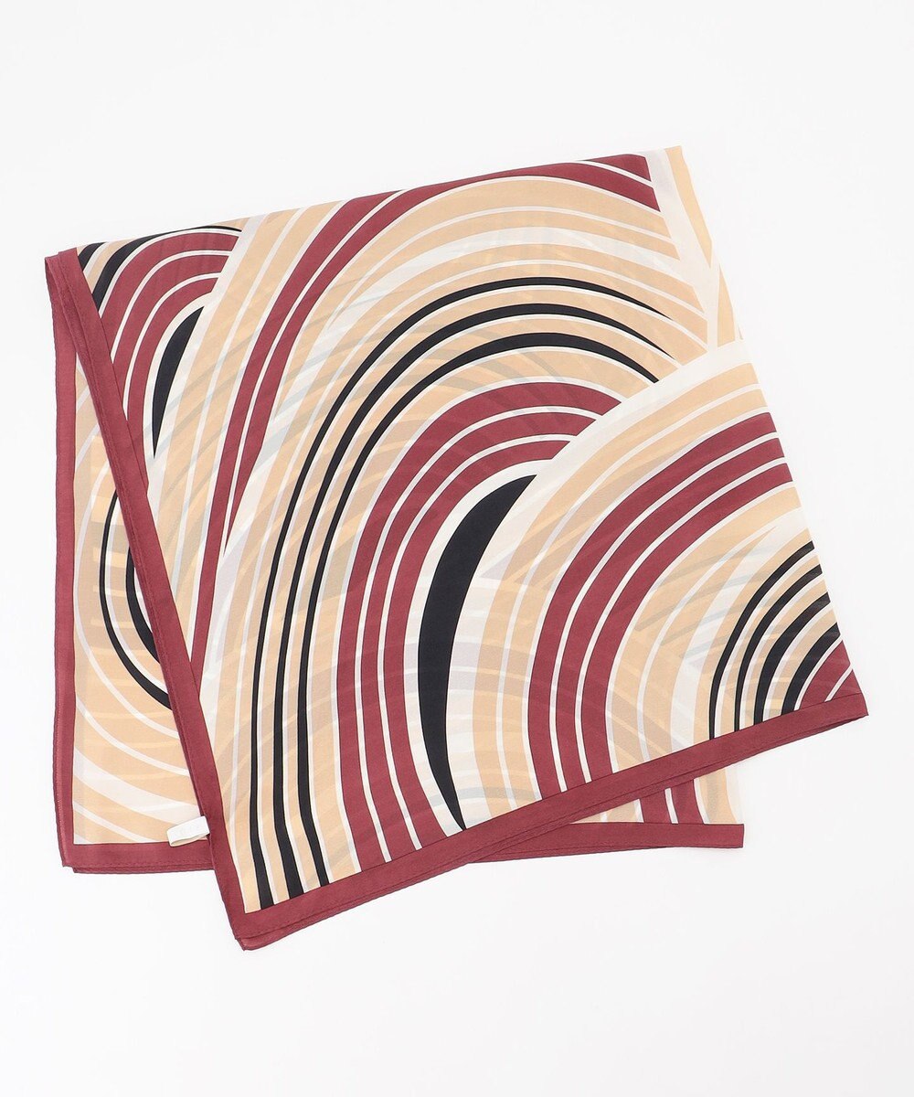 自由区 【SHIHOさん着用】マルチカラーシルク スカーフ 