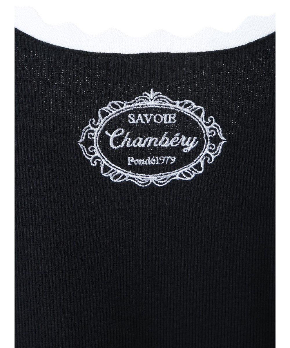 earth music&ecology バイカラースカラッププルオーバー 