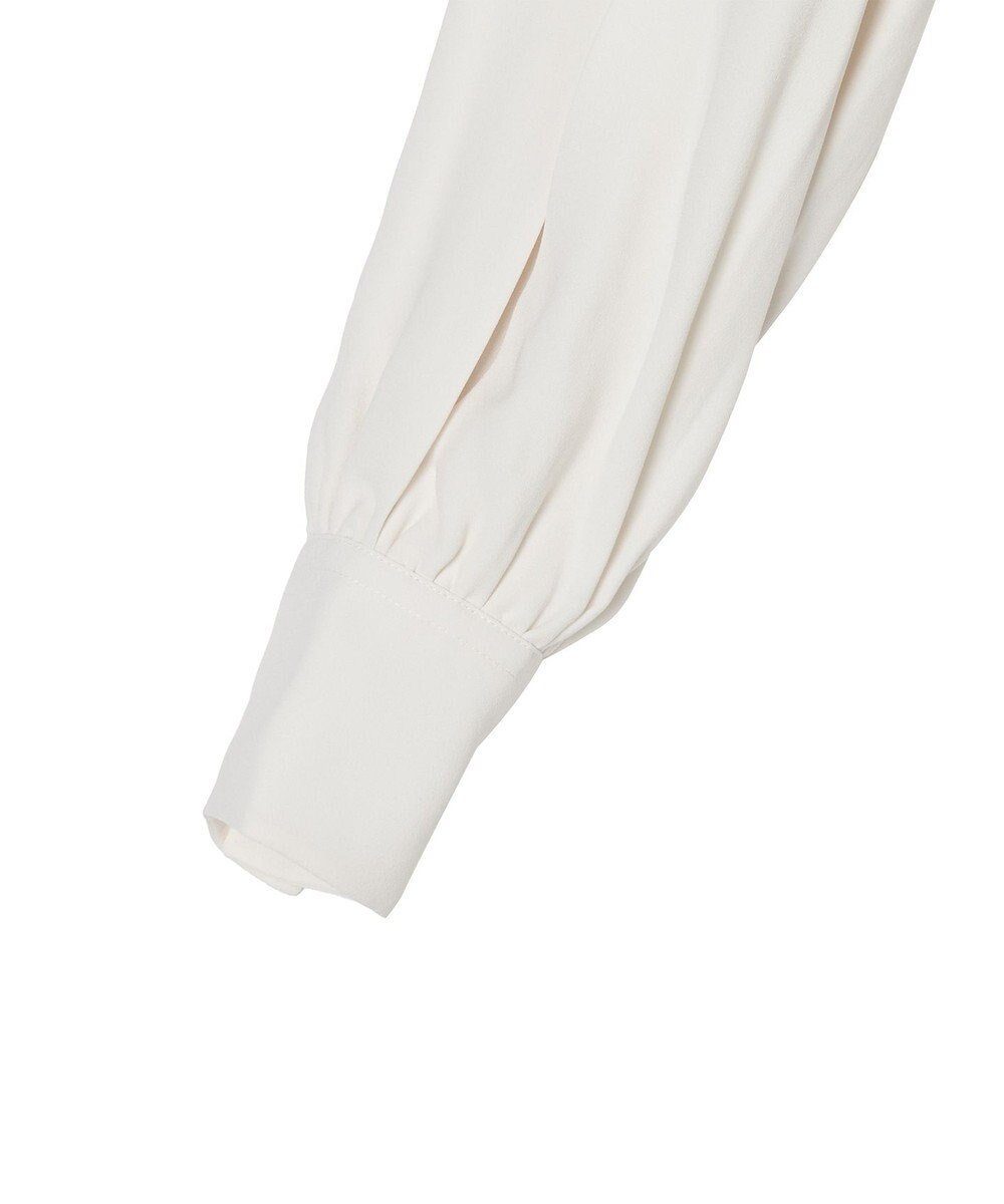 JOSEPH ストライプクレープ　プリーツドレス 