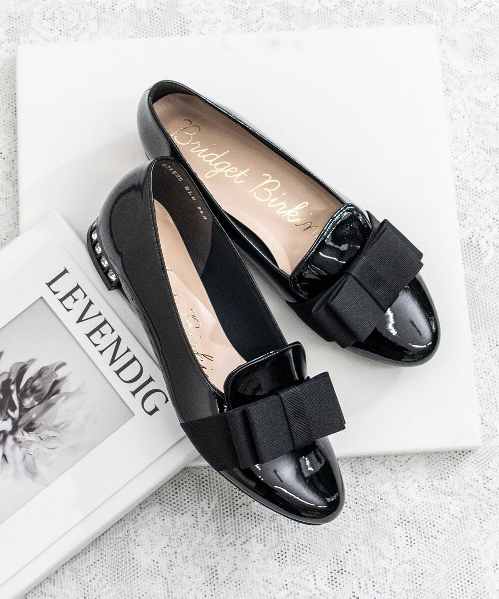 Bridget Birkin 【Bridget Birkin】ガーリーリボンローファー 