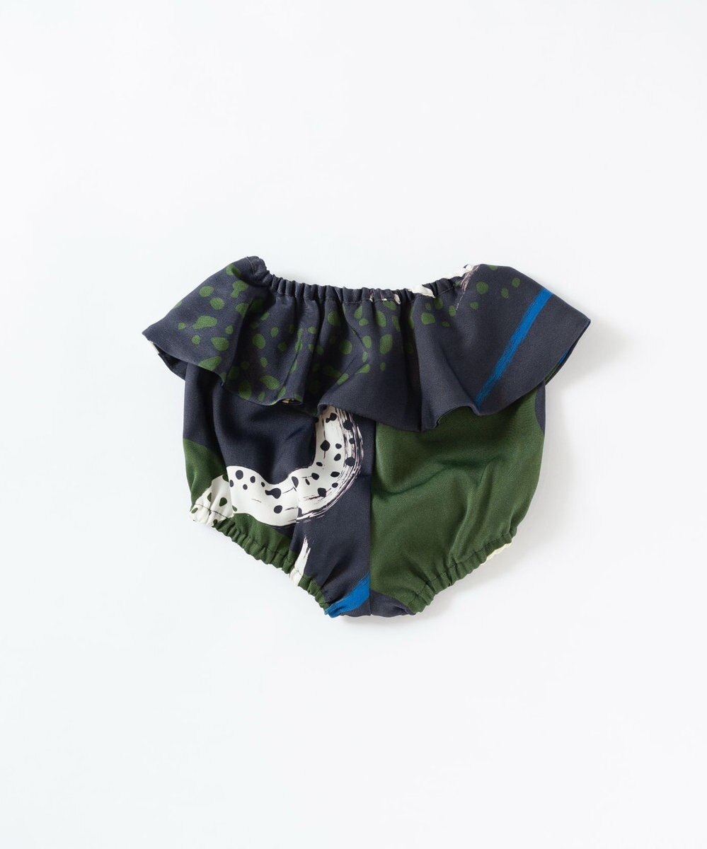 TRICOTE HAND WAVE FRILL PANTS/ハンドウェーブ　フリルパンツ 