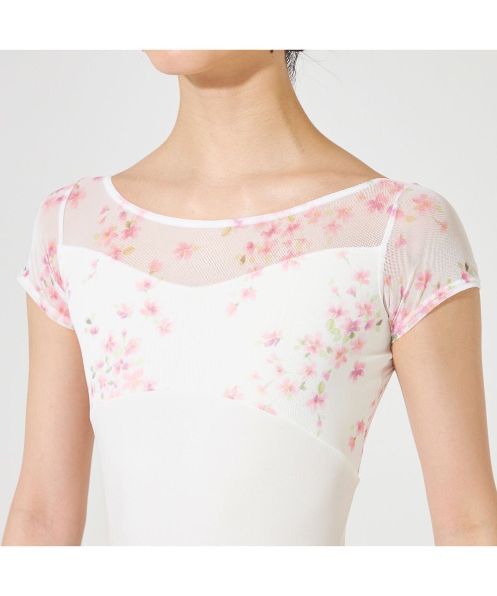 Chacott 【MAY NAGAHISA】キャップスリーブレオタード 