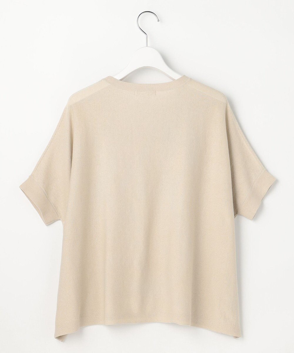 自由区 ドライシアーファインゲージプルオーバー ニット 