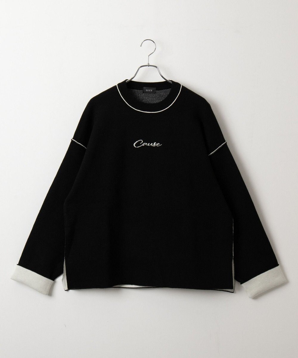 WEGO アウトリンキングニットプルオーバー 