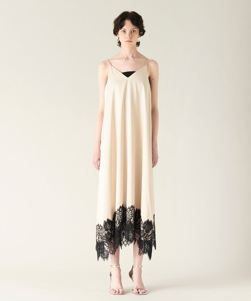 GRACE CONTINENTAL レースコンビ2wayキャミワンピース 