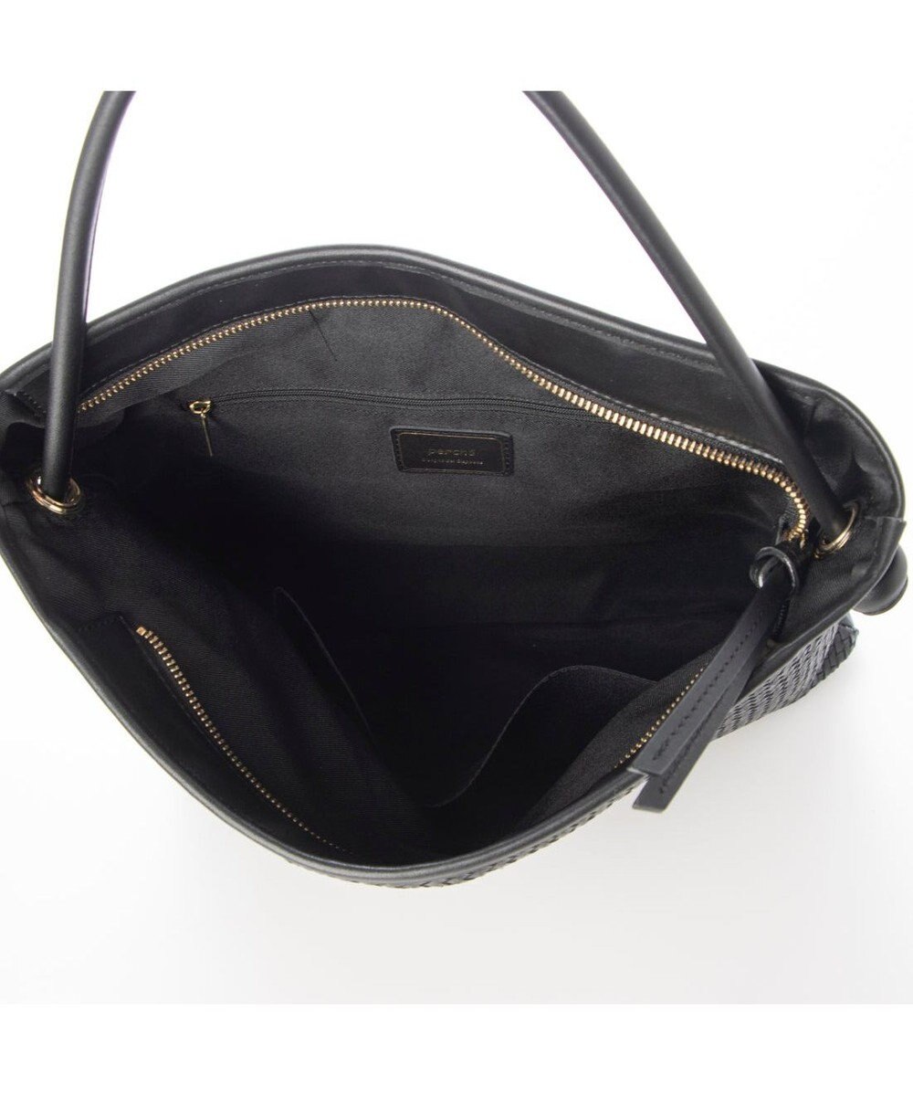 UNBILLION ペルケ perche / レザーメッシュ1本手結びトート 