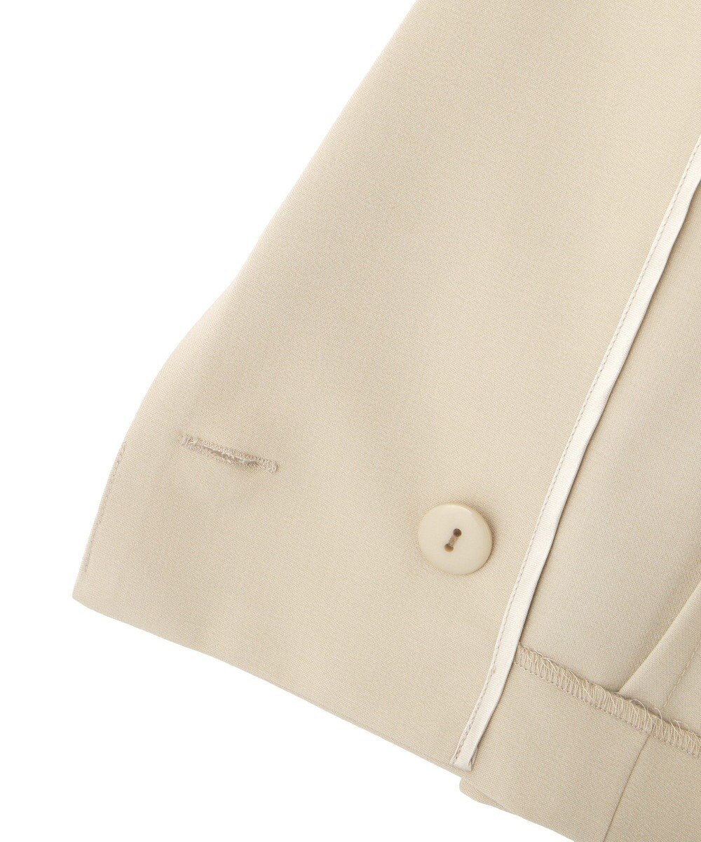 YECCA VECCA ハーフスリーブクロップドジャケット 