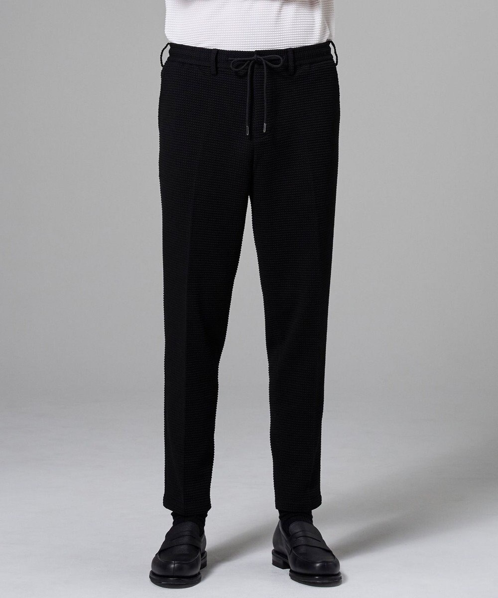 JOSEPH HOMME 【オリジナル素材 /ウエストゴム仕様】ライトタックジャージー  ドロスト付テーパードパンツ / PEGG CONVERTIBLE 