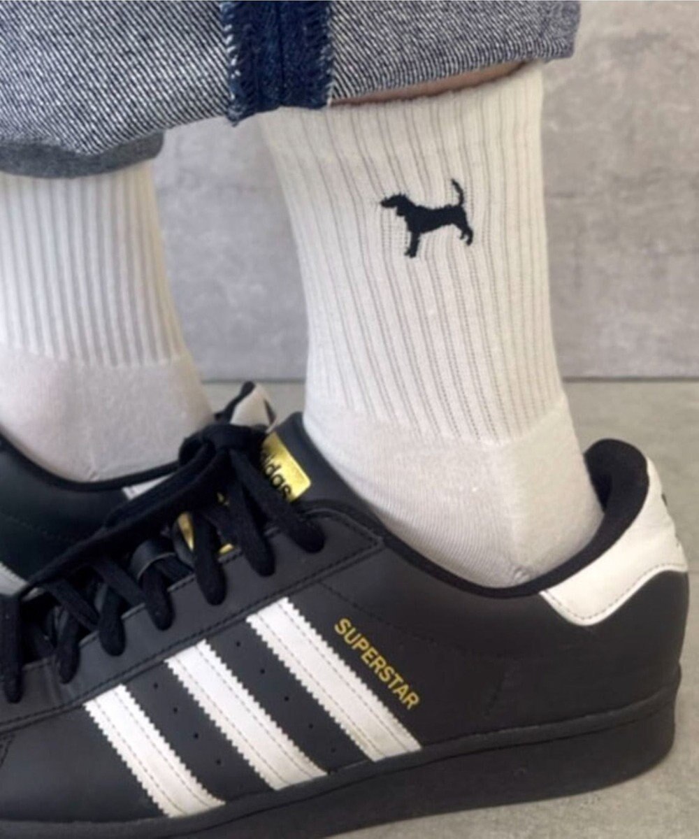 WEGO 刺繍ハイアンクルソックス（HA） 