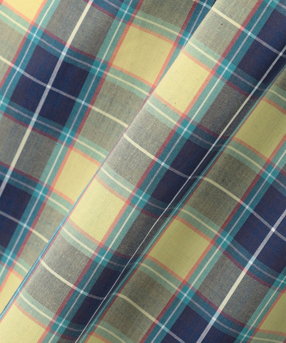 組曲 KIDS 【110-140㎝】チェックフリル ワンピース 