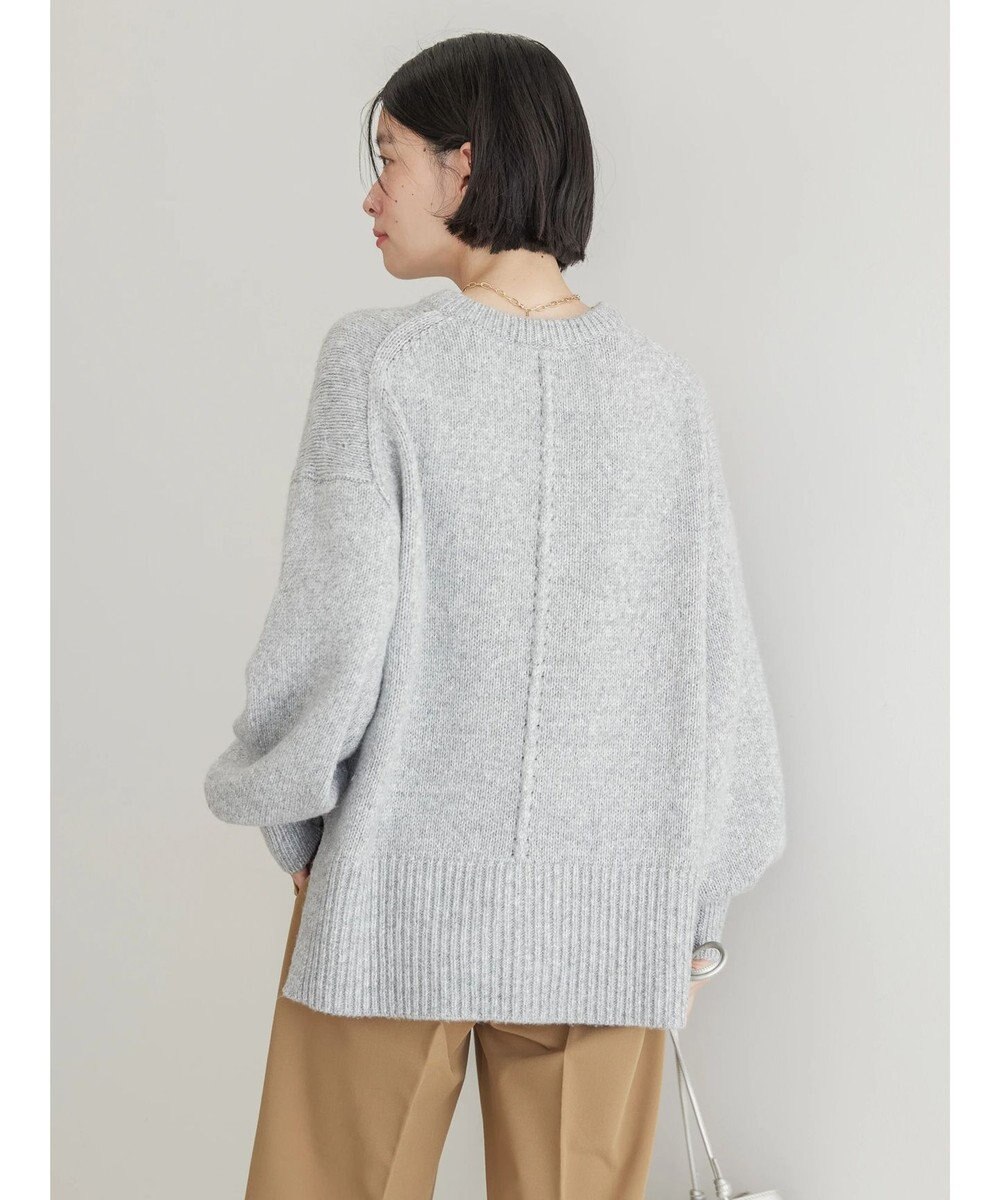 AMERICAN HOLIC サイドスリット袖ボリュームニットプルオーバー 