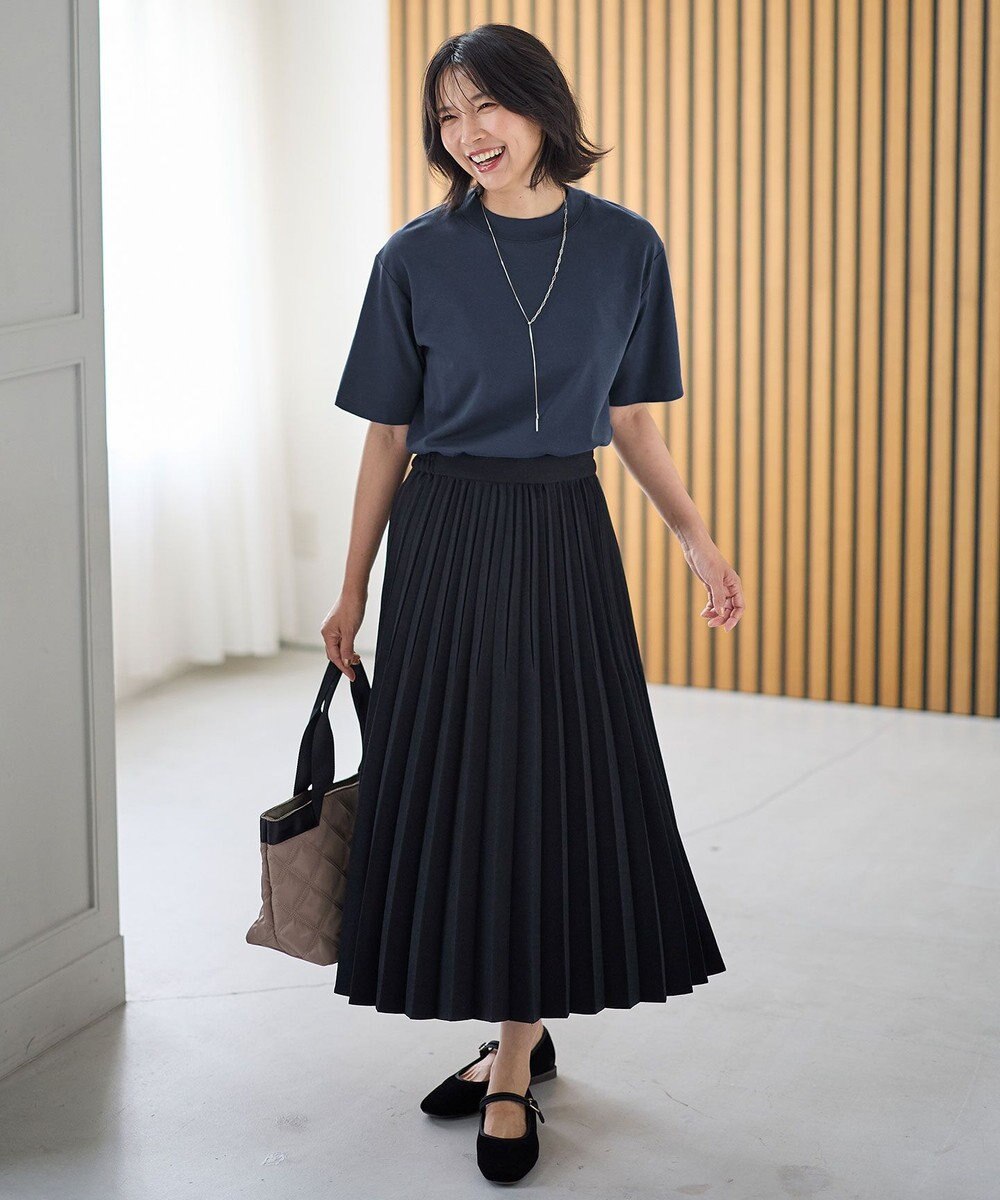 ANY チェーンミックスラリエットネックレス 