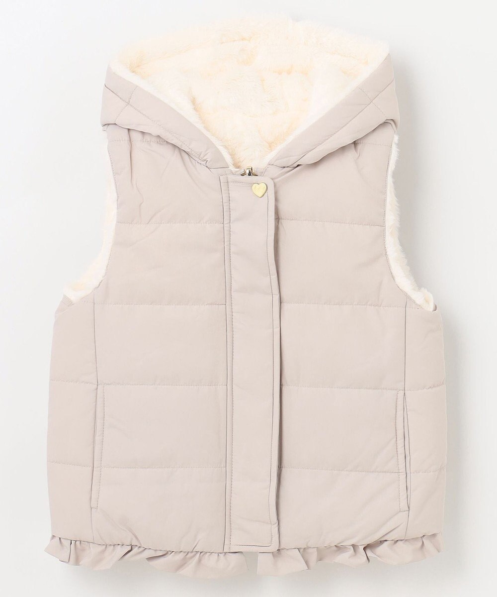 ANY KIDS ボア リバーシブル ベスト 