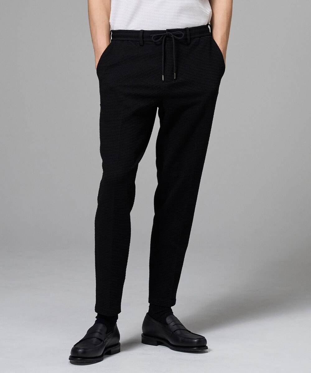 JOSEPH HOMME 【オリジナル素材 /ウエストゴム仕様】ライトタックジャージー  ドロスト付テーパードパンツ / PEGG CONVERTIBLE 