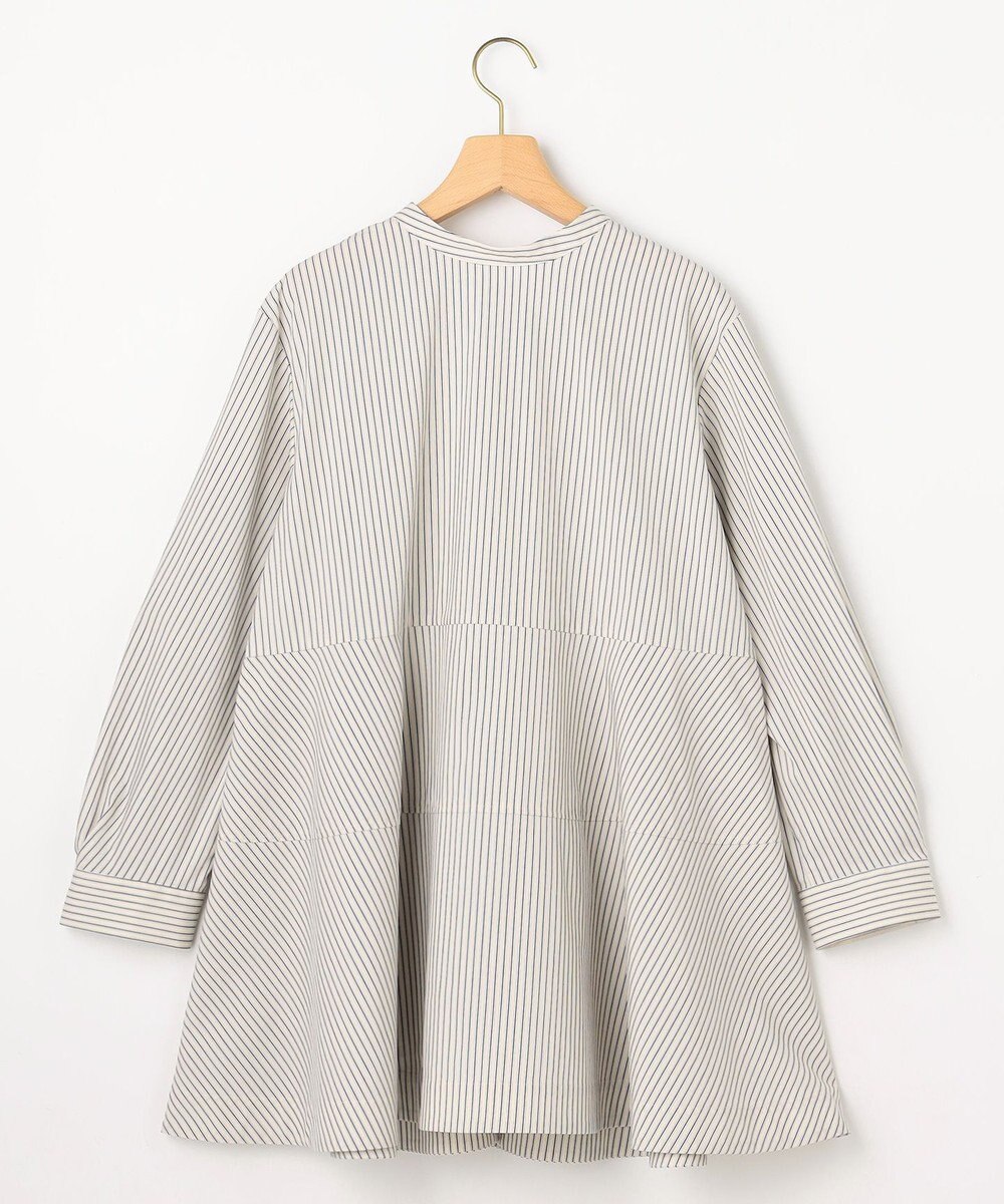 組曲 S 【前後着用可】コンパクトシャーティング チュニックブラウス 