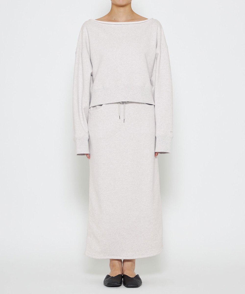 uncrave スウェット スカート（uncrave WHITE） 