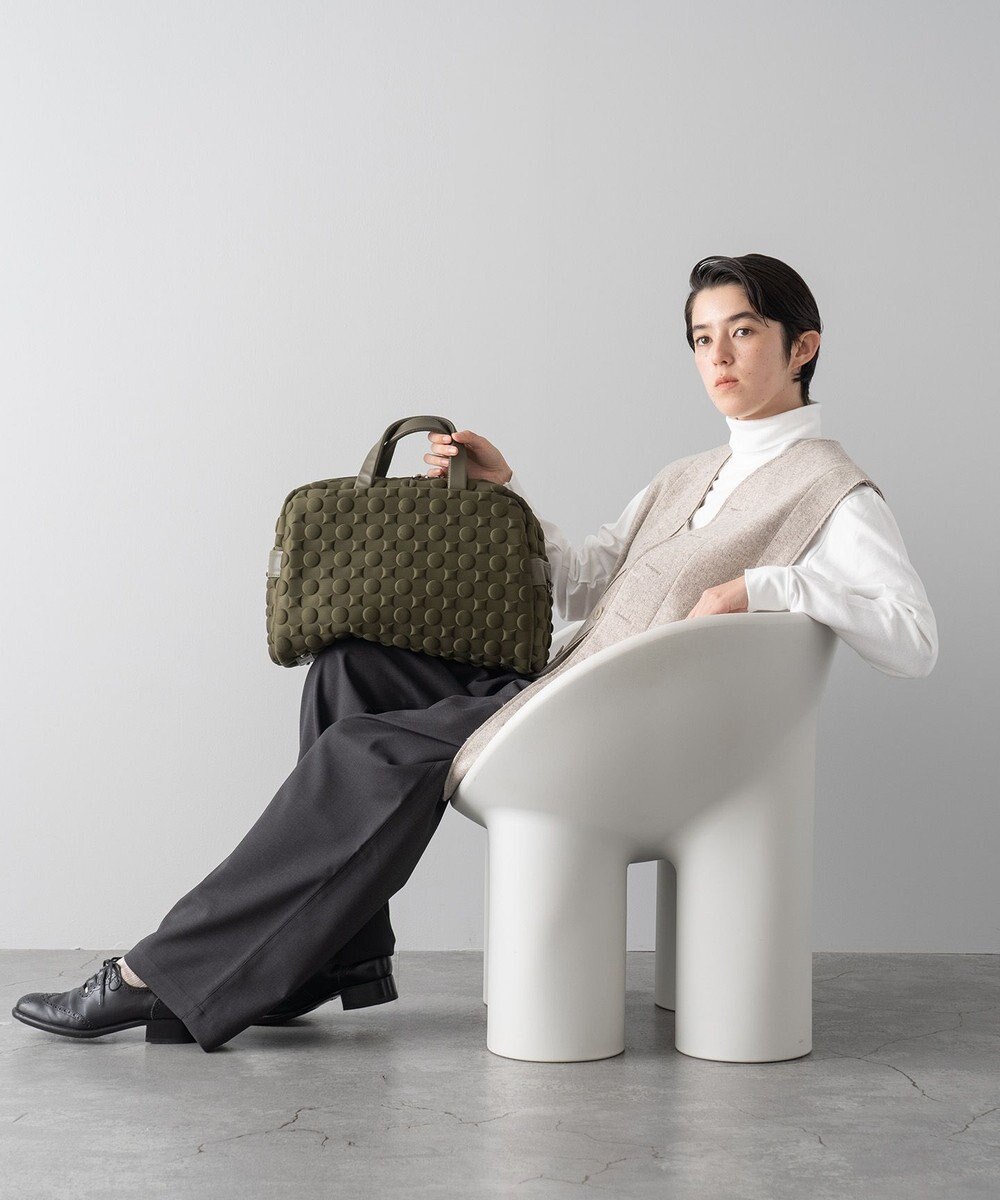 MIYABIYA 【撥水加工】La quoh with kirakaracho 南蛮七宝エンボスボンディング ボストン 