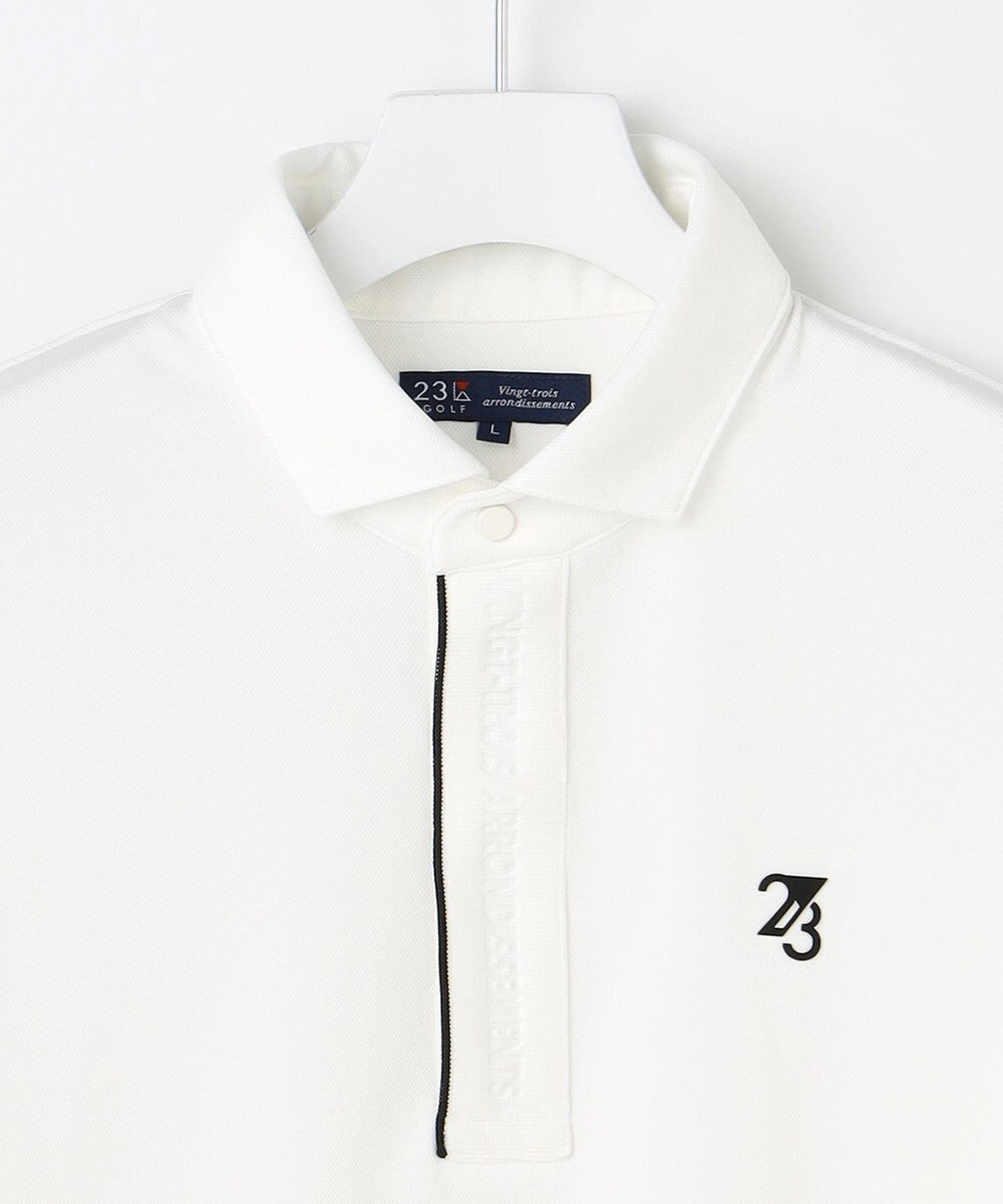 23区GOLF 【MEN】エイトムーブカノコ長袖ポロシャツ 