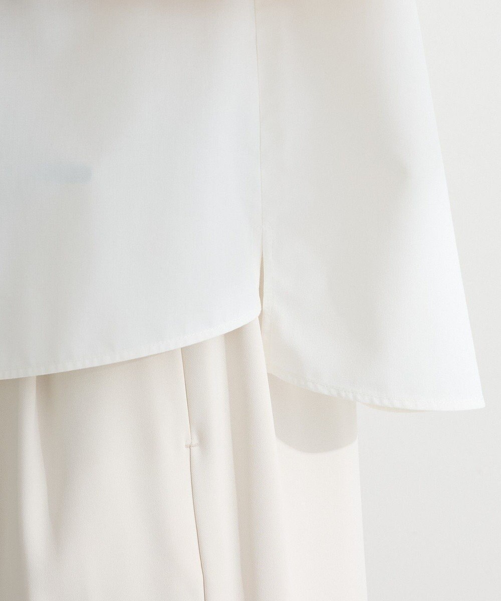 Green Parks タックショートスリーブブラウス 