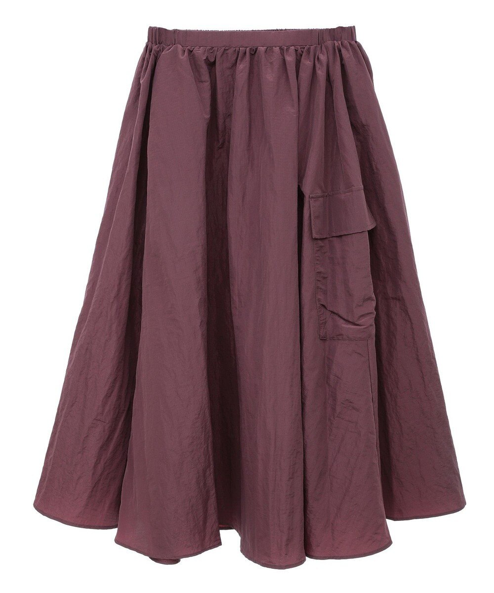 CRAFT STANDARD BOUTIQUE ナイロンワークギャザースカート 