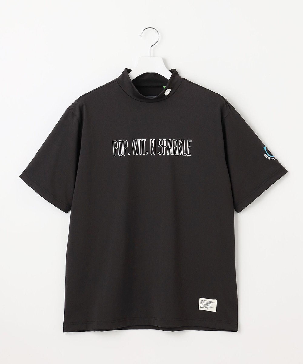 PW CIRCULUS 【吸水速乾 / UV遮蔽率99.5% UVカット / ストレッチ】【MEN】アニマルグラフィックモックT ゴルフ 