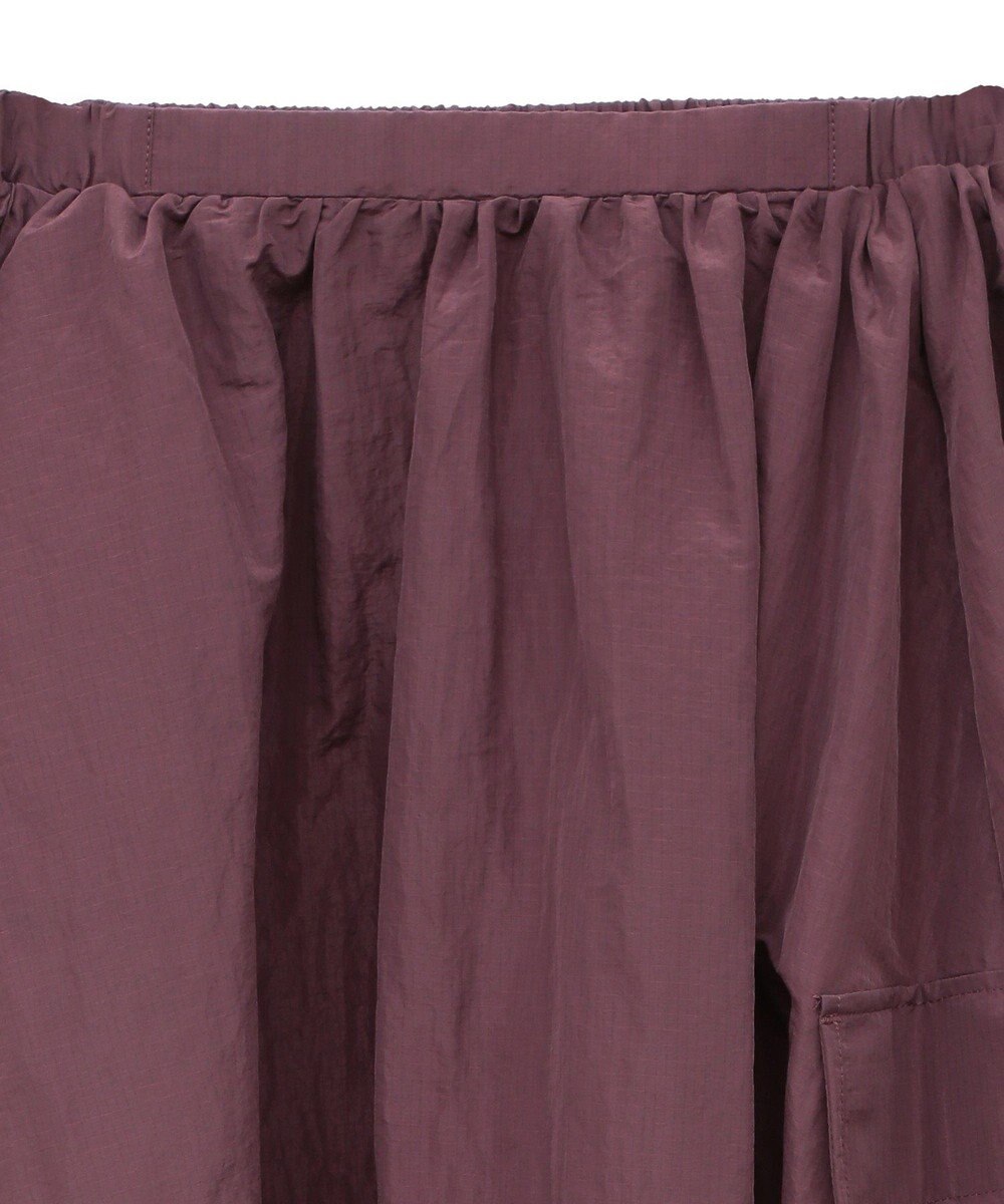 CRAFT STANDARD BOUTIQUE ナイロンワークギャザースカート 