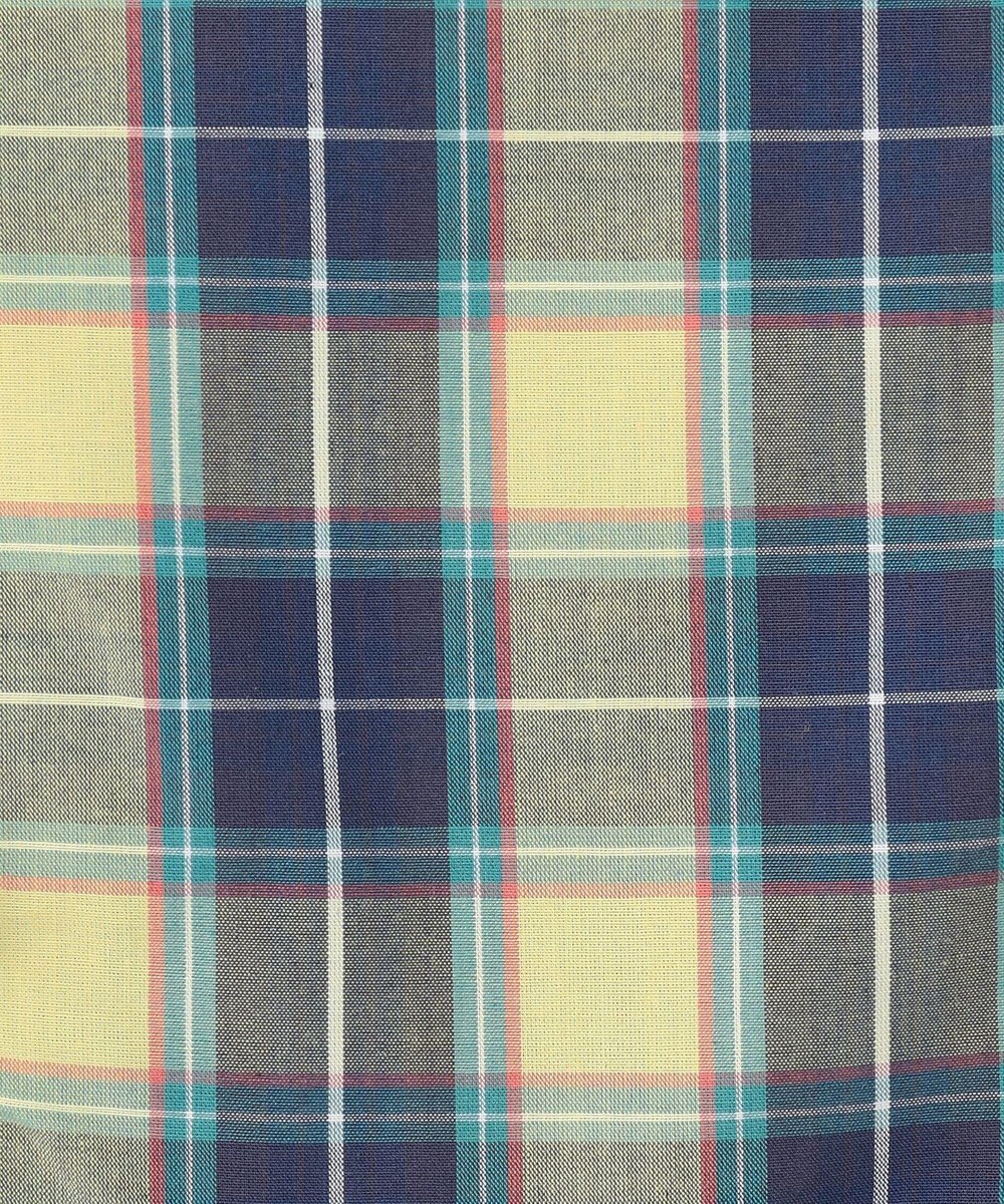 組曲 KIDS 【110-140㎝】チェックフリル ワンピース 