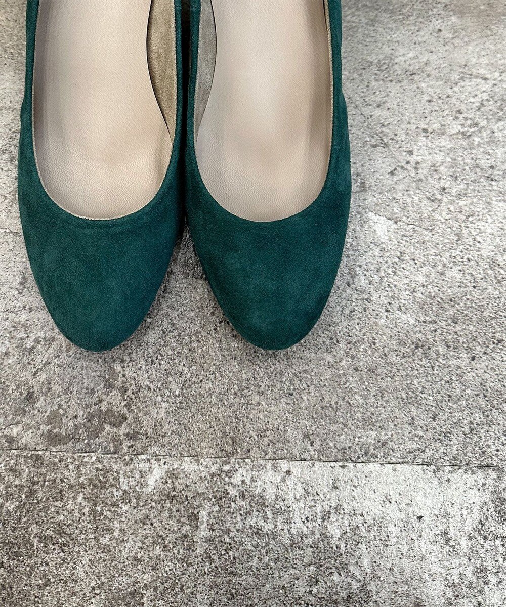 受注生産】レザースエードパンプス(5.5cm) / KASHIYAMA Women's shoes