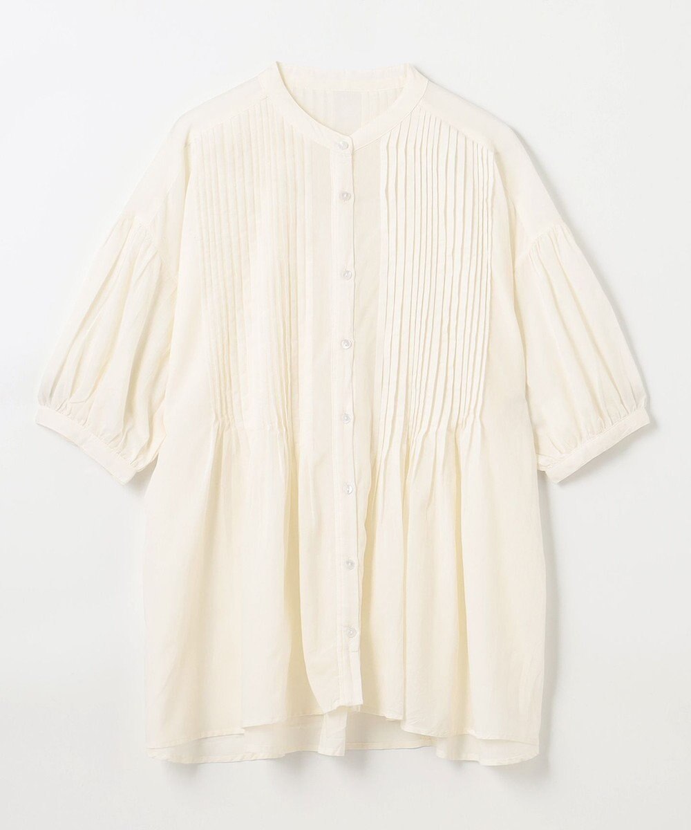 ANY ピンタックブラウス 